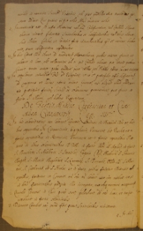 De Testis missis Conversione et Commone Conversor, fragnent pisma dotyczącego braci konwersów, bd. [XVII w.]
