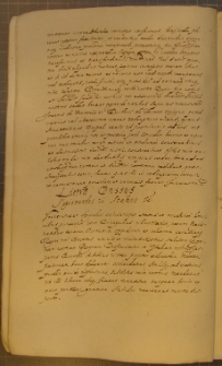 LITERA PASSUS, fragment kodeksu zawierającego łacińskie i polskie formularze pism urzędowych z l. 30. XVII w.