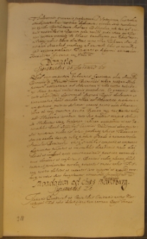 MANDATUM AD CIVES MARIABURG, fragment kodeksu zawierającego łacińskie i polskie formularze pism urzędowych z l. 30. XVII w.