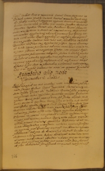 APPROBATIO ALIO MODO, fragment kodeksu zawierającego łacińskie i polskie formularze pism urzędowych z l. 30. XVII w.