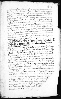 Magnificus Fredro castellanus Leopoliensis patribus ordinis pradicatorum censum falinatium inscribit