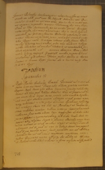 VADIUM, fragment kodeksu zawierającego łacińskie i polskie formularze pism urzędowych z l. 30. XVII w.