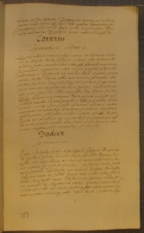CONSENSUS [ nr 4 ], fragment kodeksu zawierającego łacińskie i polskie formularze pism urzędowych z l. 30. XVII w.