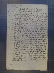 List Krzysztofa Kaprusinowskiego do Marcjana Wituskiego z 6 VI 1648 r.