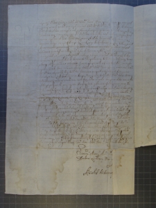 List Krzysztofa Kirkorowicza do Marcjana Wituskiego z 26 VI 1649 r.