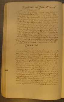 COMMISSIO [ nr 7 ], fragment kodeksu zawierającego łacińskie i polskie formularze pism urzędowych z l. 30. XVII w.