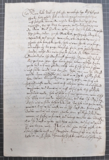 List Anny Wazy do Urszuli Meierin z 15 IX 1624 r.
