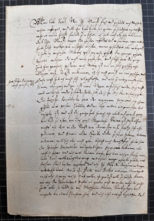 List Anny Wazy do Urszuli Meierin z 5 X 1624 r.