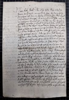 List Anny Wazy do Urszuli Meierin z 19 XI 1624 r.