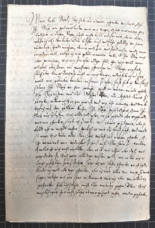 List Anny Wazy do Urszuli Meierin z 20 I 1625 r.