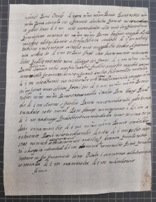 List Anny Wazy do Urszuli Meierin z przełomu I i II 1625 r.