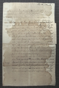 List Anny Wazy do Wawrzyńca Gembickiego z 7 IX 1607 r.