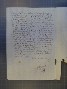 List Stanisława Kobierzyckiego kasztelana gdańskiego do Marcjana Wituskiego z 1651 r.