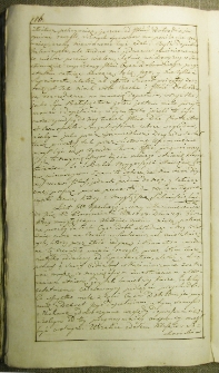 List J[ego Mości] X[iędz]a Uszackiego pisany z Kazimierzowa do J[ego] M[ości] X[iędz]a Prowinciała r[ok]u 1788 dnia 29 8bra
