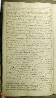 Kopia listu Perillustris Generalis ad R[everen]d[i]s[si]mu Provincialem 1789 20 Xbra z Torokań pisanego