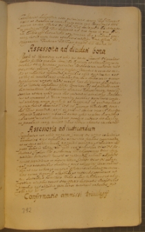 CONFIRMATIO AMMISSI PRIVILEGII, fragment kodeksu zawierającego łacińskie i polskie formularze pism urzędowych z l. 30. XVII w.