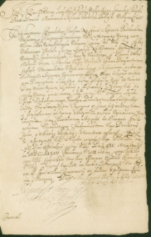 Rewersał dekretu królewskiego, z dnia 14 VI 1687 r., dla wielkiego podskarbiego litewskiego Benedykta Pawła Sapiehy w sprawie wysłania szlachcica skarbowego