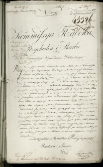 Kommissya Rządowa Przychodów i Skarbu do Kommissyi Województwa Podlaskiego, 10 X 1827 r.
