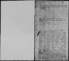 Dekret oczywisty na podkomorzego odesłany w sprawie Racheli Chrapowickiej z karmelitami bosymi konwentu kowieńskiego i innymi, 29 IV 1762