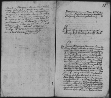 Dekret inkwizycyjny w sprawie WJPP Anforowiczów strażników smoleńskich z WJ Panią Strułyńską starościną horodelską, 29 IV 1762