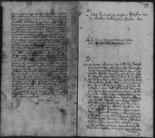 Dekret kontumacyjny w sprawie pomiędzy Zawiszy z Mertą, 30 IV 1762