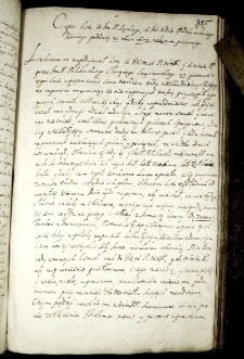 Copia listu od Jego Mości Pana Łąckiego do Jego Mości Xiędza Podkanclerzego Koronnego pod datą 21 7bris 1672 ze Lwowa pisanego