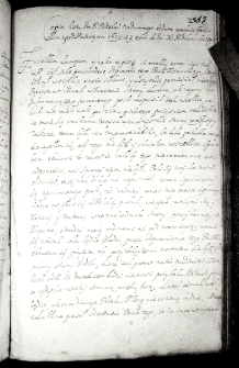 Copia listu Jego Mości Pana Podskarbiego Nadwornego de data w obozie tatarskim pod Husiatyna 1672 die 3 8bris do Jego Mości Xiędza Podkanclerzego
