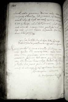 Copia listu Jego Mości Xiędza Arcybiskupa do Xiędza Lipiniego z włoskiego fideliter przetłumaczona die 17 februaris z Nieporętu