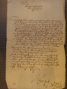 List Szymona Kołudzkiego prepozyta gnieźnieńskiego do Marcjana Wituskiego z 28 VIII 1653 r.