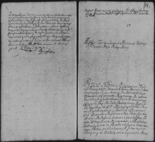 Dekret kontumacyjny w sprawie księcia Czartoryskiego z Szayskim, 5 V 1762