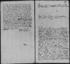 Dekret kontumacyjny w sprawie Wolskiego z Lenkiewiczami, 5 V 1762