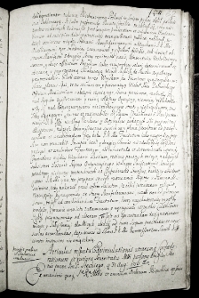 Articulus respectu evinculationis utrarumq. confederationum et ratione securitatis Mti posłany drugiej stronie przez JM P. Steckiego d. 31 augusti 1716 ao.”