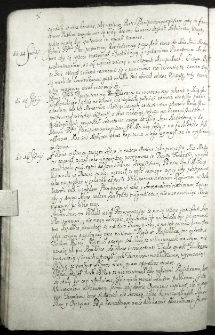 Dyariusz Congressu Lubelskiego Anno 1716[Napis u góry lewego marginesu: „die 13 Juny”]