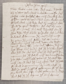 [List Katriny Hütner do jej męża Jacoba Hütnera przebywającego w Moskwie]Bez daty i miejsca [1708?]