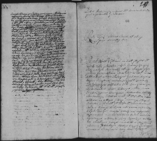 Dekret w sprawie Horlaczewskich z Górskim, 9 VI 1762 r.