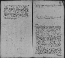 Dekret w sprawie Makarskich z Kamińskimi, 24 V 1762 r.