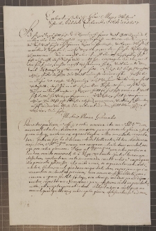 „Extract aus des H[erren] General Major Wirtzens Schreibes sub dato Crackau des 2 Februarii 1657”