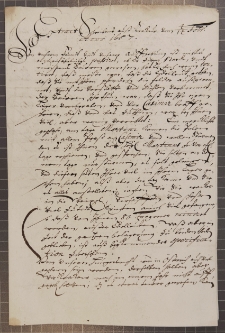 „Extract Schreibens aus Krakaw vom 4/14 Februarii 1657”