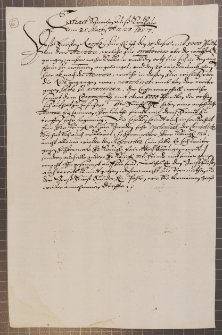 „Extract Schreibens aus Krackaw vom 25 Martii 1657”