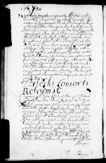 Terlecki consorti reformat,18 XII 1668 r.