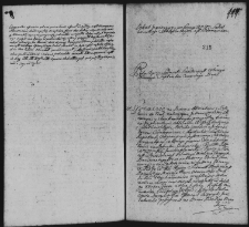 Dekret w sprawie Sobotkowskiego z Adamowiczem, 4 IX 1762 r.