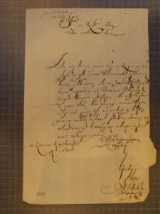 List Szymona Kołudzkiego prepozyta gnieźnieńskiego do Marcjana Wituskiego z 19 I 1652 r.