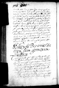 Kulczycki Popowicz fratrem suum germanum quietat, 13 II 1669 r.