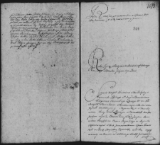 Remisja w sprawie Straszewiczów z Staszkiewiczem, 11 IX 1762 r.
