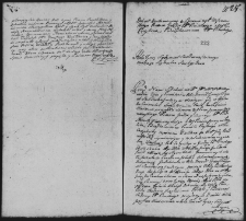 Dekret w sprawie Sankowskiego z Doboszyńskimi, 6 IX 1762 r.