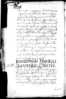 Kruszelmicki Uruska et Jaworskie quietat