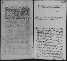 Dekret w sprawie Chodzkiewiczów z Chodzkiewiczową, 4 IX 1762 r.