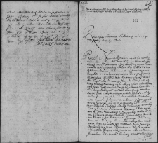 Dekret w sprawie Strzyłyńskiej z Ciechanowieckimi, 3 VII 1762 r.