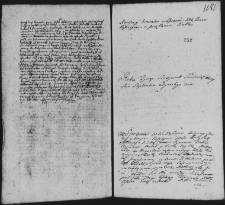 Remisja w sprawie Koszczyców z Hatką, 11 IX 1762 r.