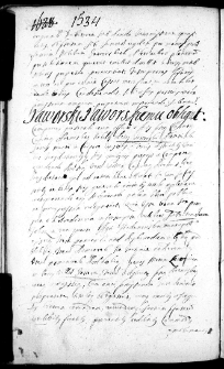 Jaworski Jaworskiemu obligat, 16 III 1669 r.